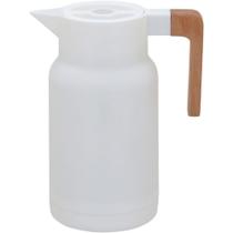 Garrafa Térmica 1L Plástico Branco Norden Para Café da Manhã