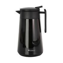 Garrafa Térmica 1L Preta Ampola Vidro - Quente e Frio Paris SM-GTPPR Garrafa Térmica 1L Preta Ampola Vidro - Quente e Frio Paris SM-GTPPR