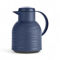 Garrafa Térmica 1L Quick Press Samba Emsa Azul
