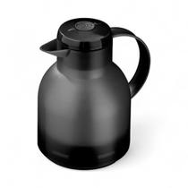 Garrafa Térmica 1L Quick Press Samba Emsa Preta Garrafa Térmica 1L Quick Press Samba Emsa Preta