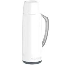 Garrafa Térmica 1Lt Cristal Branca - Soprano
