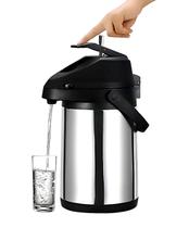 Garrafa Térmica 2,5 Litros Inoxidável Com Alavanca para Terere e Chimarrão Alta Conservação Resistente