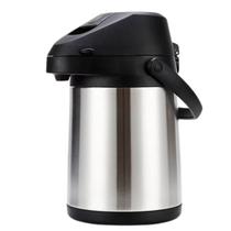 Garrafa Termica 2,5 litros Pressao Inox sem ampola de vidro