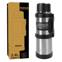 Garrafa Térmica 2,5 Litros Quente Frio Com Aço Inoxidável Isolamento Térmico Café Suco Água Camping Academia Passeio Caminhada