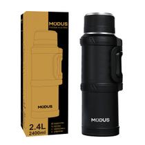 Garrafa Térmica 2,5 Litros Quente Frio Com Aço Inoxidável Isolamento Térmico Café Suco Água Camping Academia Passeio Caminhada