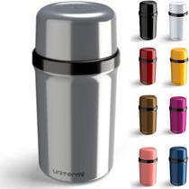 Garrafa Térmica 250 ML Fano Unitermi Pequena Portátil Multiuso Água Café Chá Suco Leite