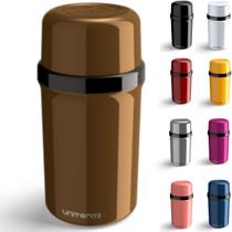 Garrafa Térmica 250 ML Fano Unitermi Pequena Portátil Multiuso Água Café Chá Suco Leite