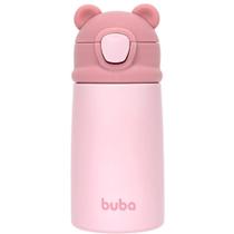 Garrafa Térmica 320ml Ursinho Rosa Menina Buba