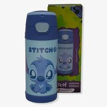 Garrafa Termica 350ML Top Handle Disney Stitch Aço Inox Dupla Camada Canudo de Silicone - Zona Criativa 10073110 Garrafa Termica 350ML Top Handle Disney Stitch Aço Inox Dupla Camada Canudo de Silicone - Zona Criativa 10073110