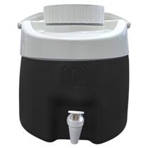 Garrafa Termica 4 L Preto C/ Torneira - THERMOFORT