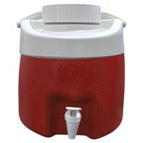 Garrafa Termica 4 L Vermelho C/ Torneira - THERMOFORT