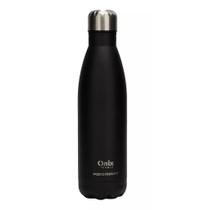 Garrafa Térmica 500 Ml Em Aço Inox Inquebrável 12hrs Preto