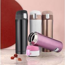 Garrafa Térmica 500ml Aço Inox Café Suco Água Passeio Caminhada Portátil Academia Fitness Passeio Garrafa Térmica 500ml Aço Inox Café Suco Água Passeio Caminhada Portátil Academia Fitness Passeio