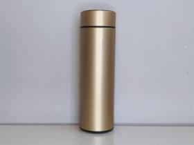 Garrafa Térmica 500ml com Medidor de Temperatura (Personalize com seu Nome) - Bazik Prime