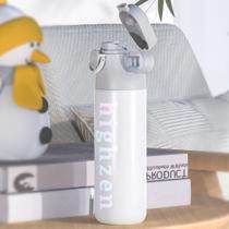 Garrafa Térmica 500ml de Café Água Suco Parede Dupla A Vácuo Inox Camping Academia Passeio Caminhada Portátil