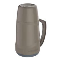 Garrafa Térmica 500ml Fendi Ampola de Vidro Plástico Café Chá Cristal Soprano