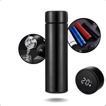 Garrafa Térmica 500ml Inteligente Sensor De Temperatura Digital Led de Tampa Aço Inox Café Água