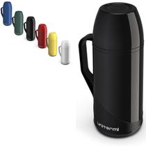 Garrafa Térmica 500ML Roma Unitermi Garrafinha Pequena Ampola vidro Café Chá Suco Tereré Chimarrão