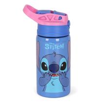 Garrafa Térmica 500ml Stitch Azul
