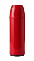 Garrafa Térmica 500ml Vermelha Café Chá Bebidas Quentes e Frias Conserva Temperatura Tampa Copo