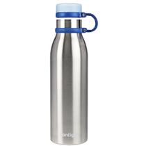 Garrafa Térmica 591 ml Contigo Matterhorn Inox Azul Conserva Quente e Frio