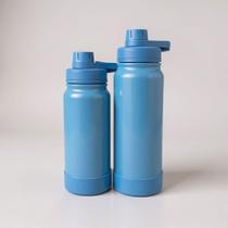 Garrafa Térmica 600ml/800ml Inox Premium Tampa Antivazamento Bico Rosqueável Bebida Quente Fria