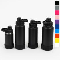 Garrafa Térmica 600ml Aço Inox com Protetor de Silicone TR-002