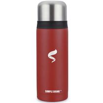 Garrafa Térmica 750 ml Simple Drink Vermelho VIKTWA