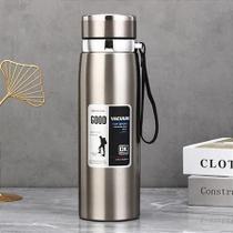 Garrafa Térmica 800ml Aço Inoxidável Alça Quente ou Frio Água Café Chá Suco Garrafa Térmica 800ml Aço Inoxidável Alça Quente ou Frio Água Café Chá Suco