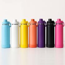 Garrafa Térmica 800ml - Duplamente Isolada a Vácuo, Base Emborrachada Anti Derrapante TR-017