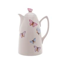 Garrafa Térmica 900ml para café ou chá de porcelana Borboletas Wolff - 35700 Garrafa Térmica 900ml para café ou chá de porcelana Borboletas Wolff - 35700