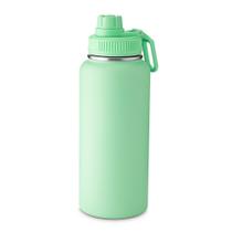Garrafa Térmica 960ml Verde - Isolamento a Vácuo com Alça Ergonômica e Bico Prático Garrafa Térmica 960ml Verde - Isolamento a Vácuo com Alça Ergonômica e Bico Prático