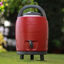 Garrafa Térmica 9L Vermelha Invicta Com Tripé E Torneira Garrafa Térmica 9L Vermelha Invicta Com Tripé E Torneira