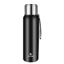 Garrafa térmica a vácuo isolada GIOGD 1000mL com copo preto