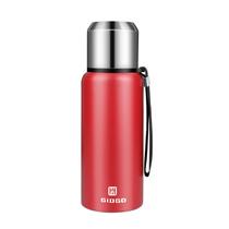 Garrafa térmica a vácuo isolada GIOGD 500mL com copo vermelho