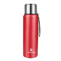 Garrafa térmica a vácuo isolada GIOGD 750mL com copo vermelho