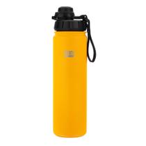 Garrafa Térmica Academia 650ml Amarela Thermics Minicool