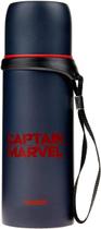 Garrafa Térmica Aço 350Ml Com Alça Captain Marvel Dmw 11791