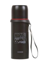 Garrafa Térmica Aço 350ml Com Alça Marvel Comics Dmw 11798