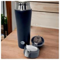 Garrafa Térmica Aço Inox 500Ml Com 5 Cores Para Escolher Garrafa Térmica Aço Inox 500Ml Com 5 Cores Para Escolher