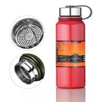 Garrafa Térmica Aço Inox A Vacuum Bottle Água Suco 1,1 Litro