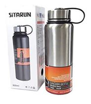 Garrafa Térmica Aço Inox A Vacuum Bottle Água Suco 1100ml Garrafa Térmica Aço Inox A Vacuum Bottle Água Suco 1100ml