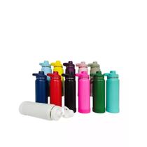 Garrafa Térmica Aço Inox + Base da Mesma Cor 1000ml/800ml/600ml/350ml