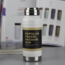 Garrafa Térmica Aço Inox Branco 600ml (Venda Exclusiva) Garrafa Térmica Aço Inox Branco 600ml (Venda Exclusiva)