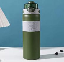 Garrafa Térmica aço inox com 800ml Quente & Frio Com Isolamento Térmico Sport academia