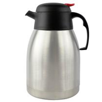 Garrafa térmica aço inox com alça para chá café 1 litro