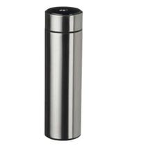 Garrafa Térmica aço Inox com termômetro em Led, Cor Preta, 500ml Garrafa Térmica aço Inox com termômetro em Led, Cor Preta, 500ml