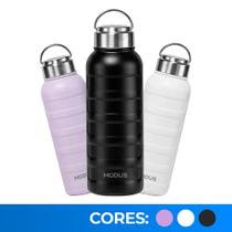 Garrafa Térmica Aço Inox Portátil 1 Litro Café Suco Água Academia Passeio Caminhada Camping