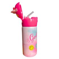 Garrafa Térmica Aço Inoxidável Canudo 420 ml PACIFIC Garrafa Térmica Aço Inoxidável Canudo 420 ml PACIFIC