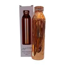 Garrafa Térmica Aço Inoxidável Parede Dupla Modelo Espelhada 600ML Conserva Quente e Frio